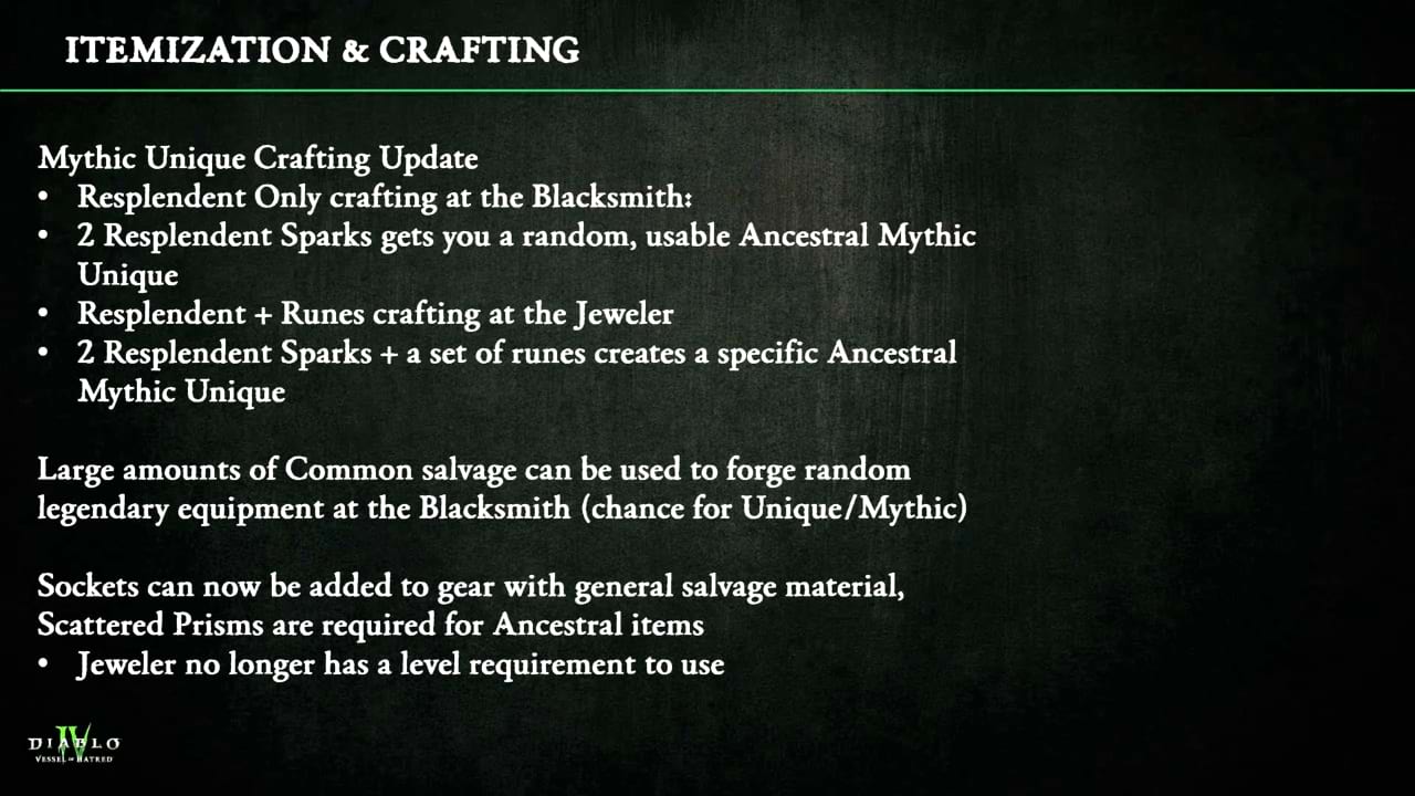 Diablo 4 - Vessel of Hatred: Zusammenfassung vom Pre-Launch Livestream