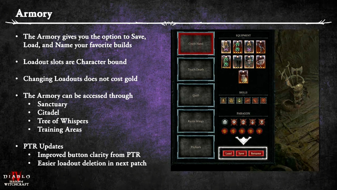 Diablo 4: Rüstkammer