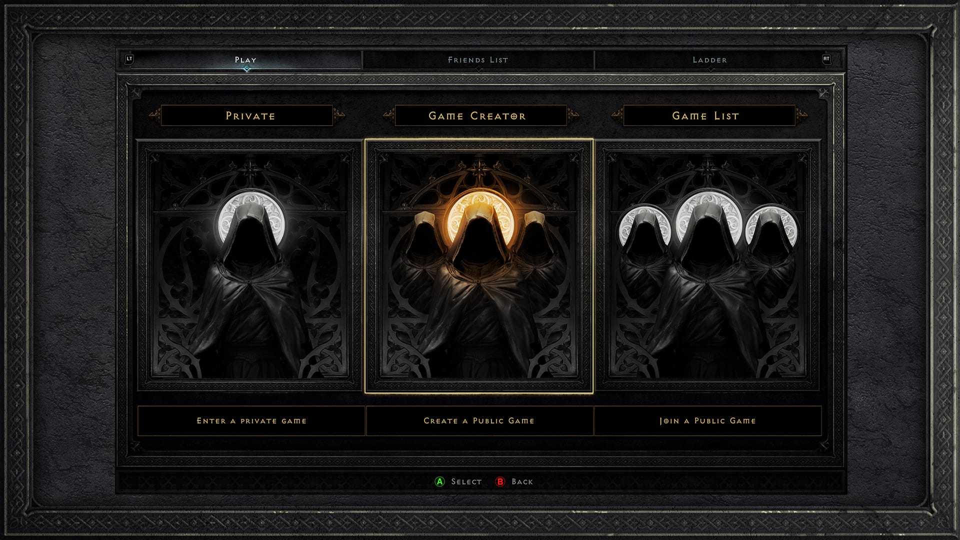 Diablo 2 Resurrected Console Lobby Updates