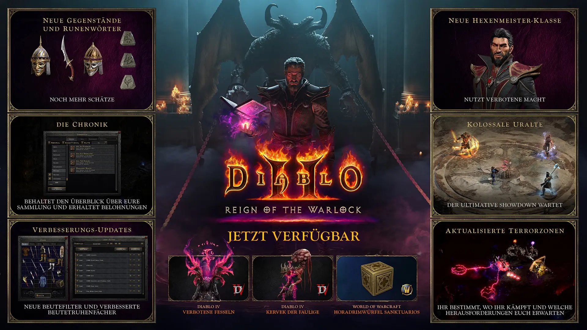 Diablo 2 Resurrected: Alle Inhalte aus Reign of the Warlock im Überblick