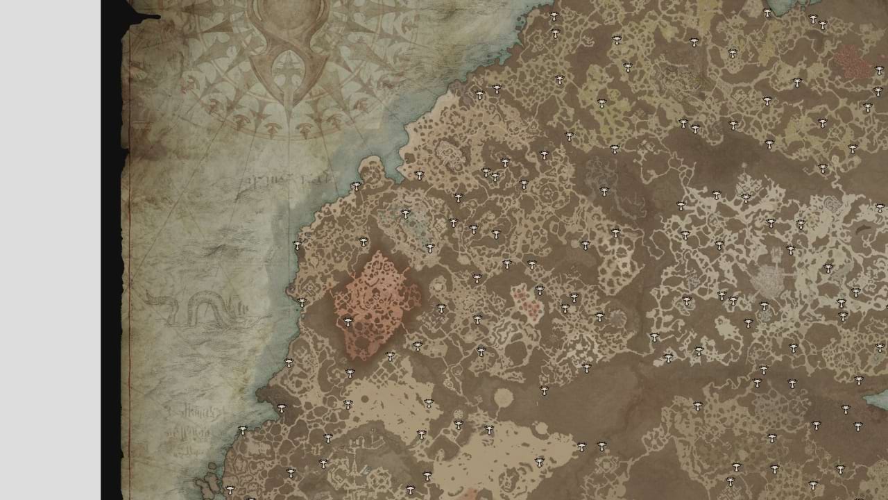 Altar von Lilith - Trockensteppe Karte (Map)