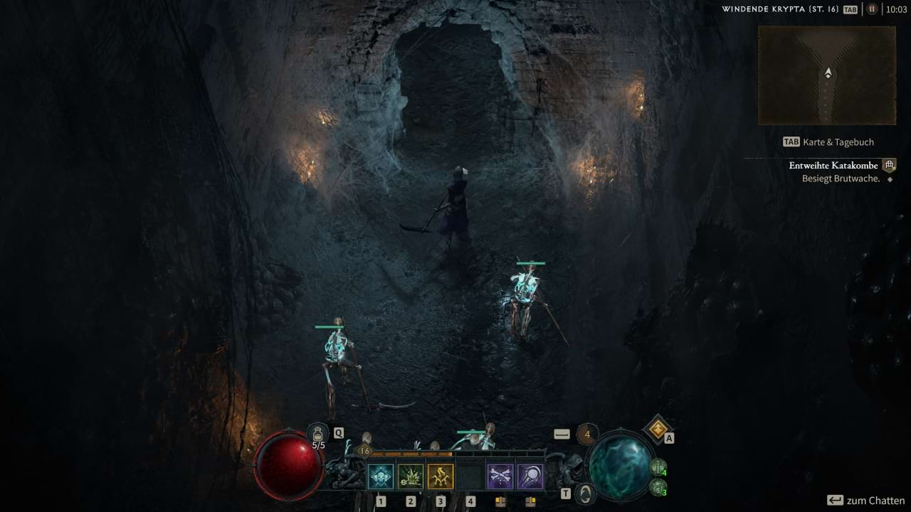 Diablo 4 Entweihte Katakombe