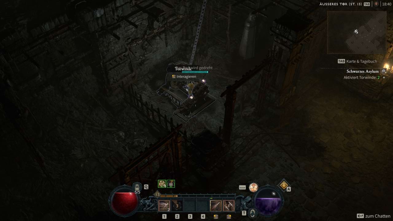 Diablo 4 Schwarzes Asylum