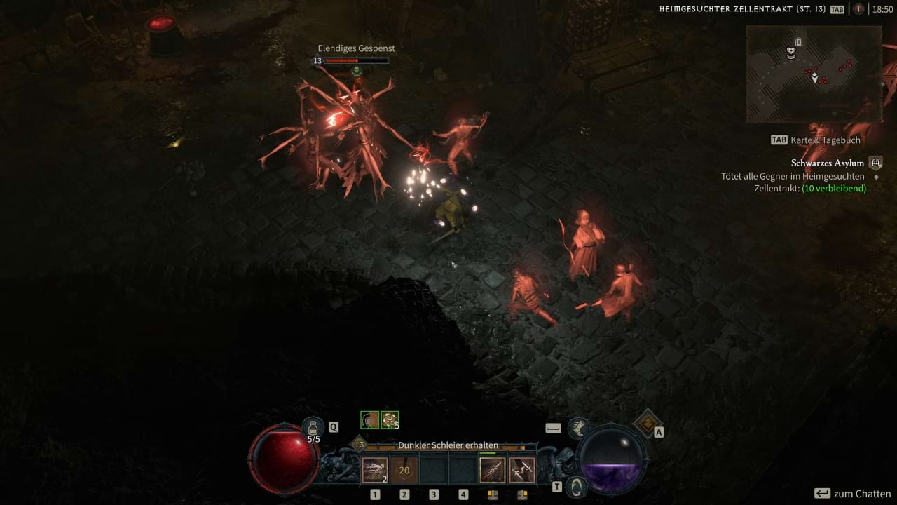 Diablo 4 Schwarzes Asylum