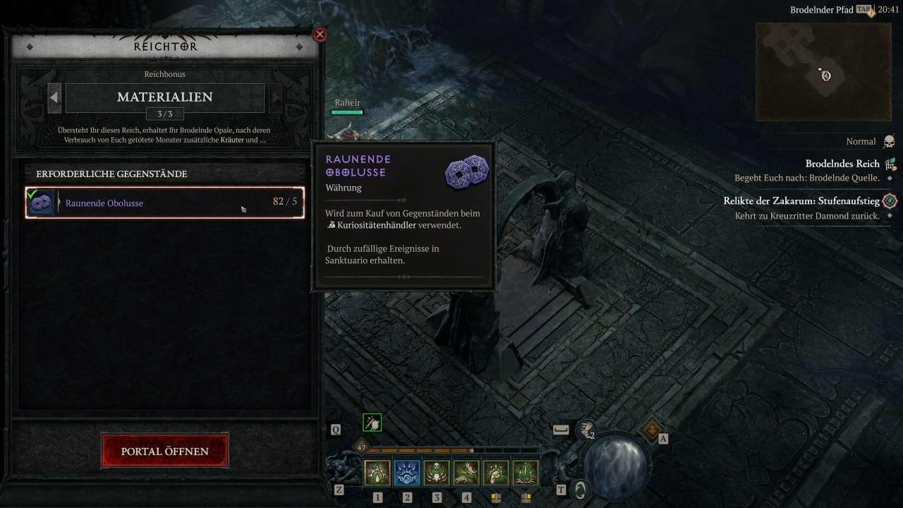 Diablo 4: Das Brodelnde Reich Reichsbonus