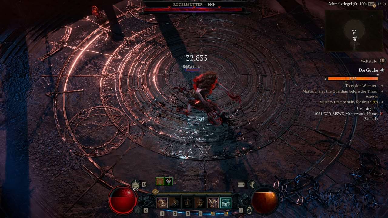 Diablo 4 Grube: Boss