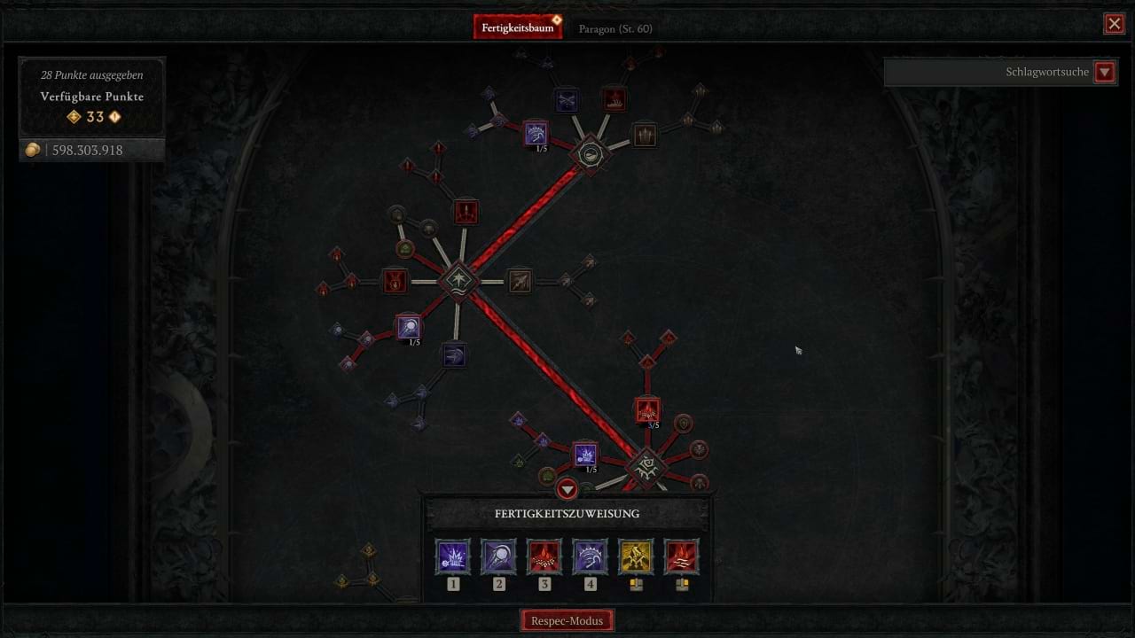 Blood Wave Necromancer Skillung für den Totenbeschwörer in Diablo 4