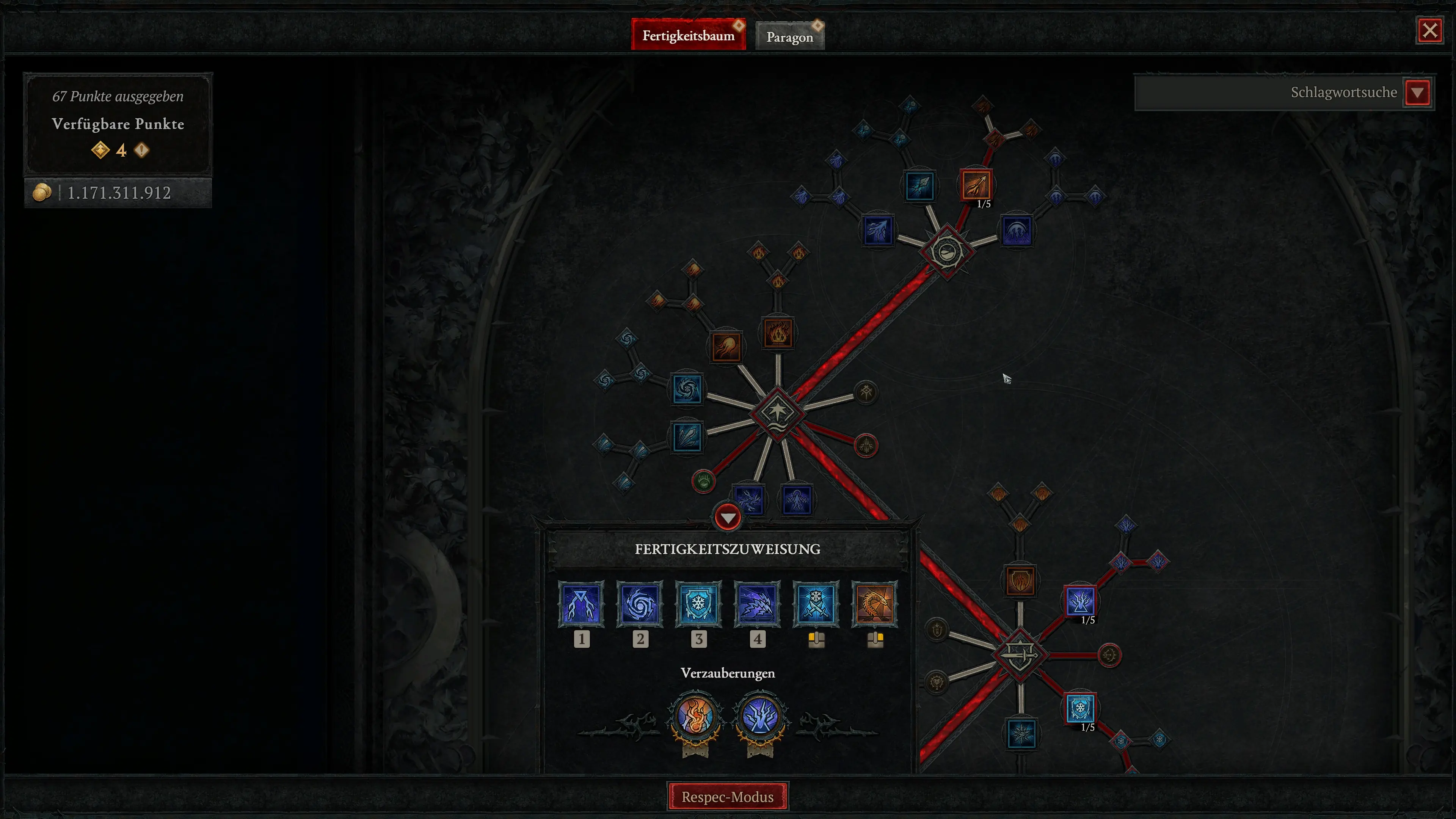 Hydra Sorcerer Skillung für den Zauberer in Season 10 von Diablo 4