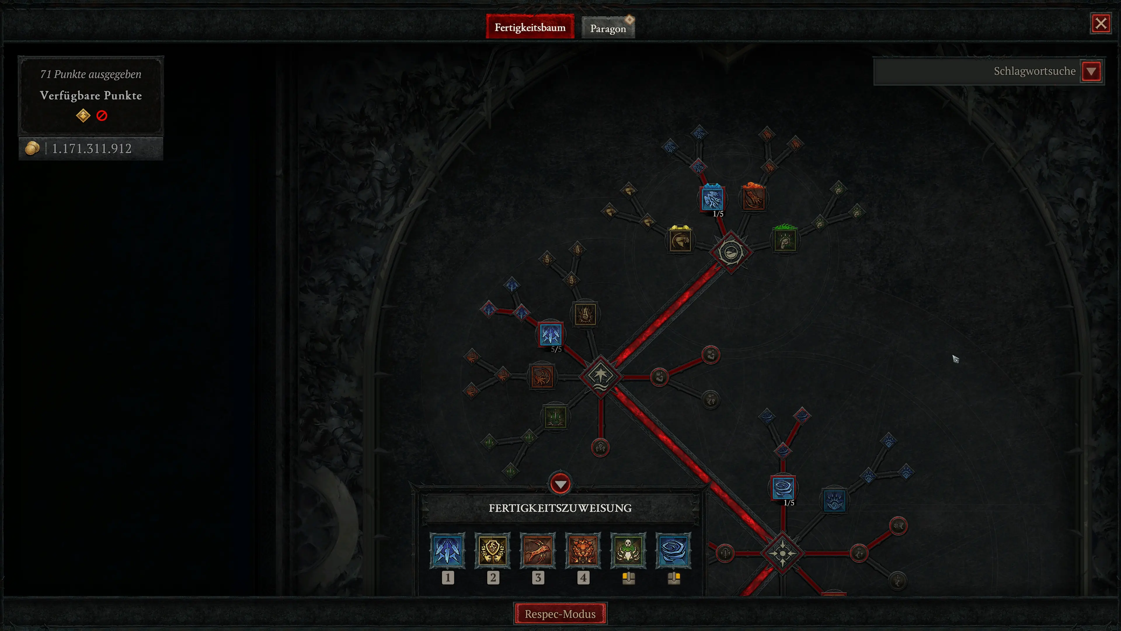 Quill Volley Skillung für den Geistgeborenen in Season 10 von Diablo 4