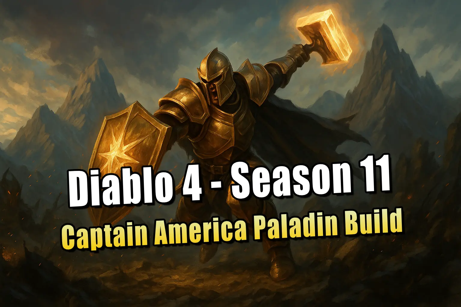 Diablo 4 Season 11: Captain America Build für den Paladin
