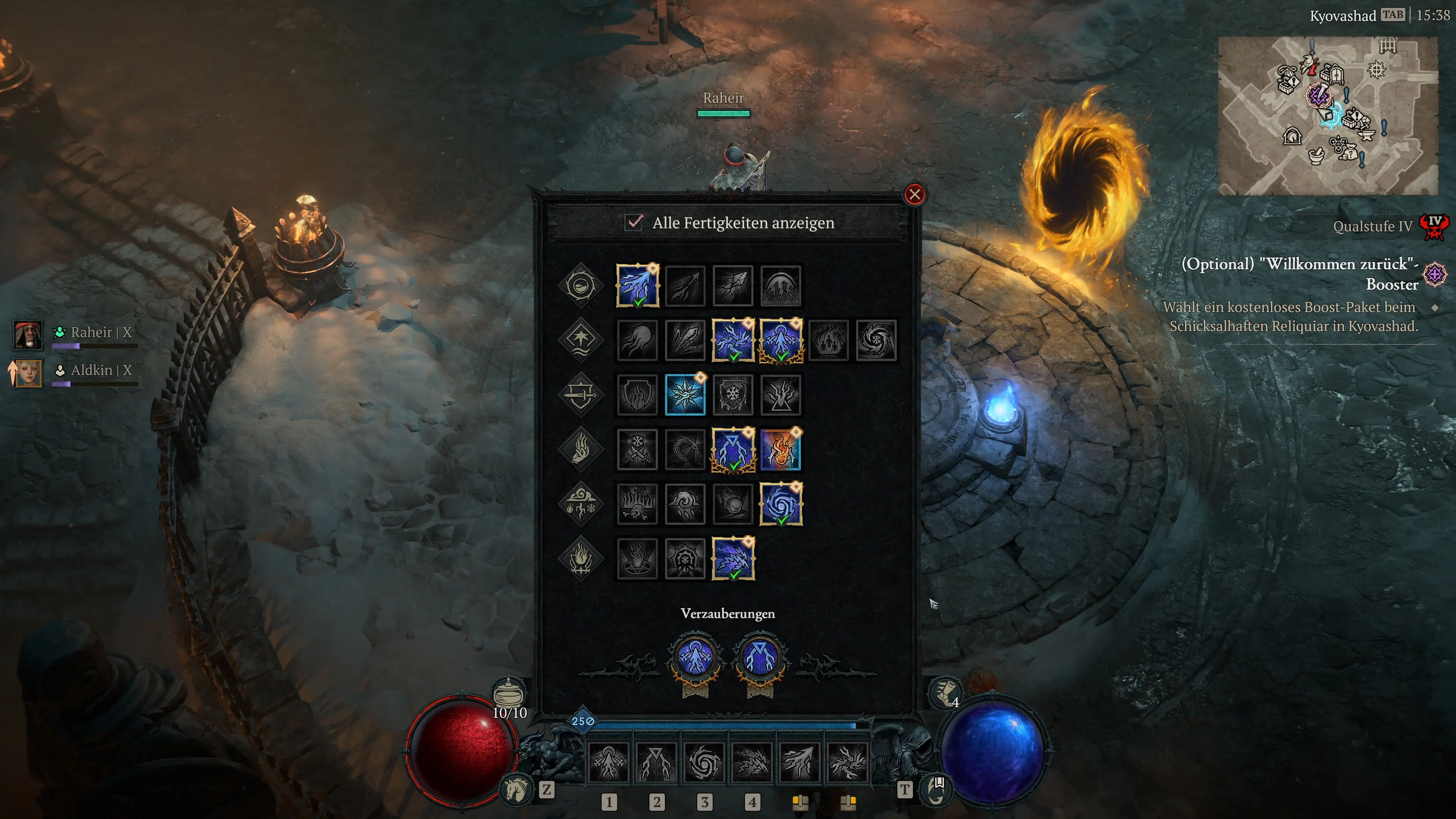 Die besten Verzauberungen für den Crackling Energy Sorcerer Build in Season 11