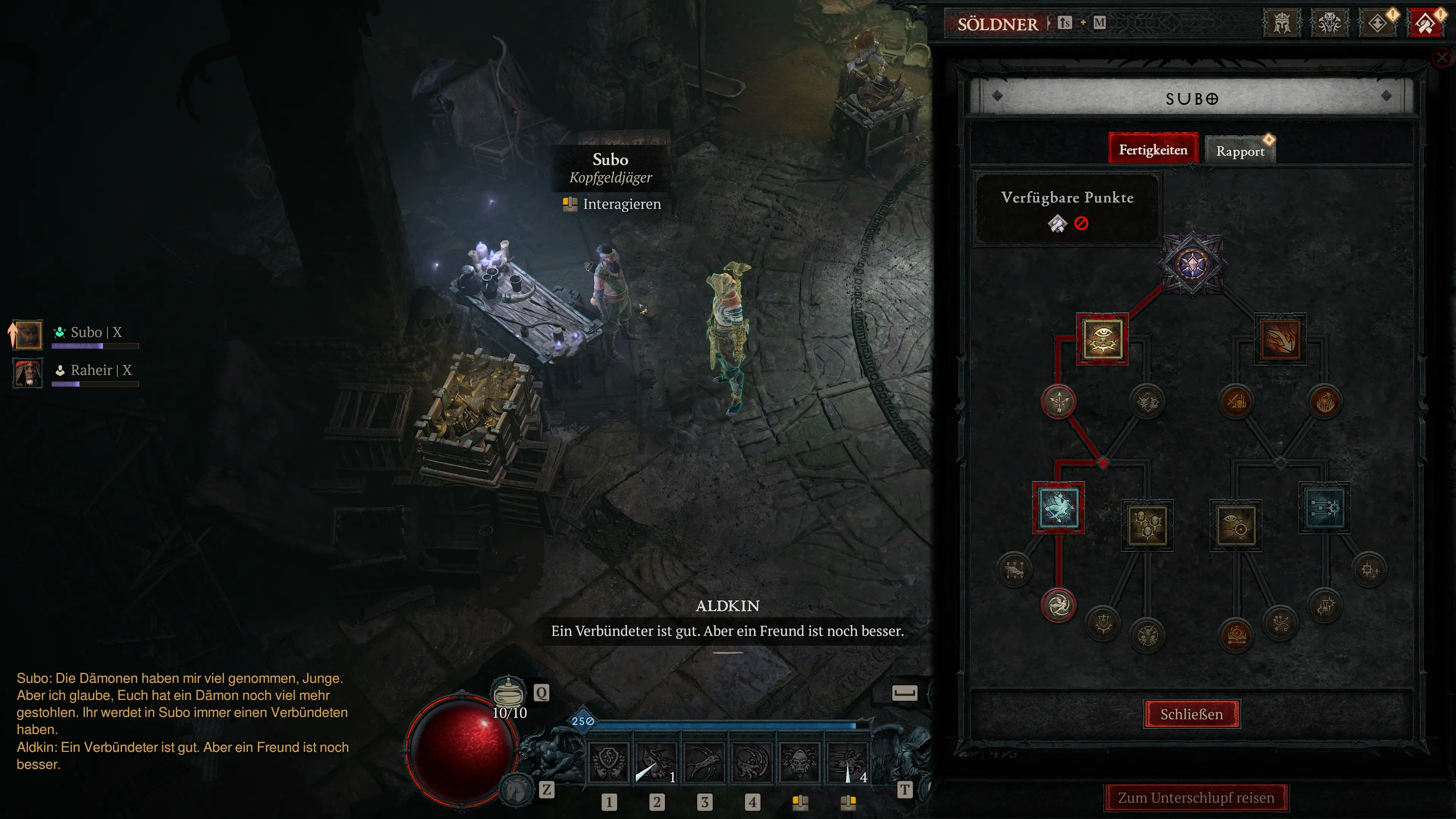 Diablo 4: Auswahl der Söldner-Fähigkeiten für den Death Trap Rogue Build
