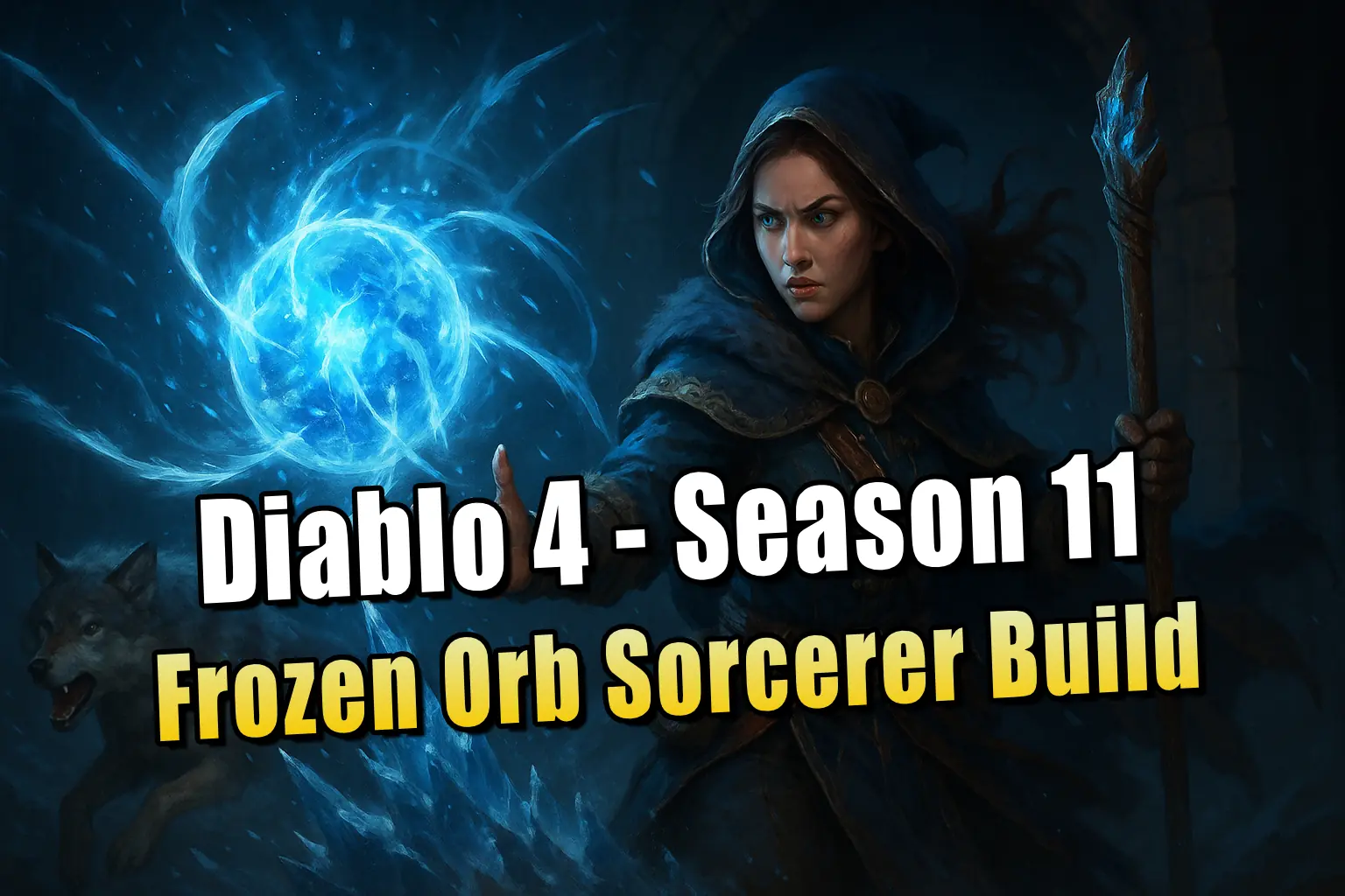 Diablo 4 Season 11: Frozen Orb Sorcerer Build für den Zauberer