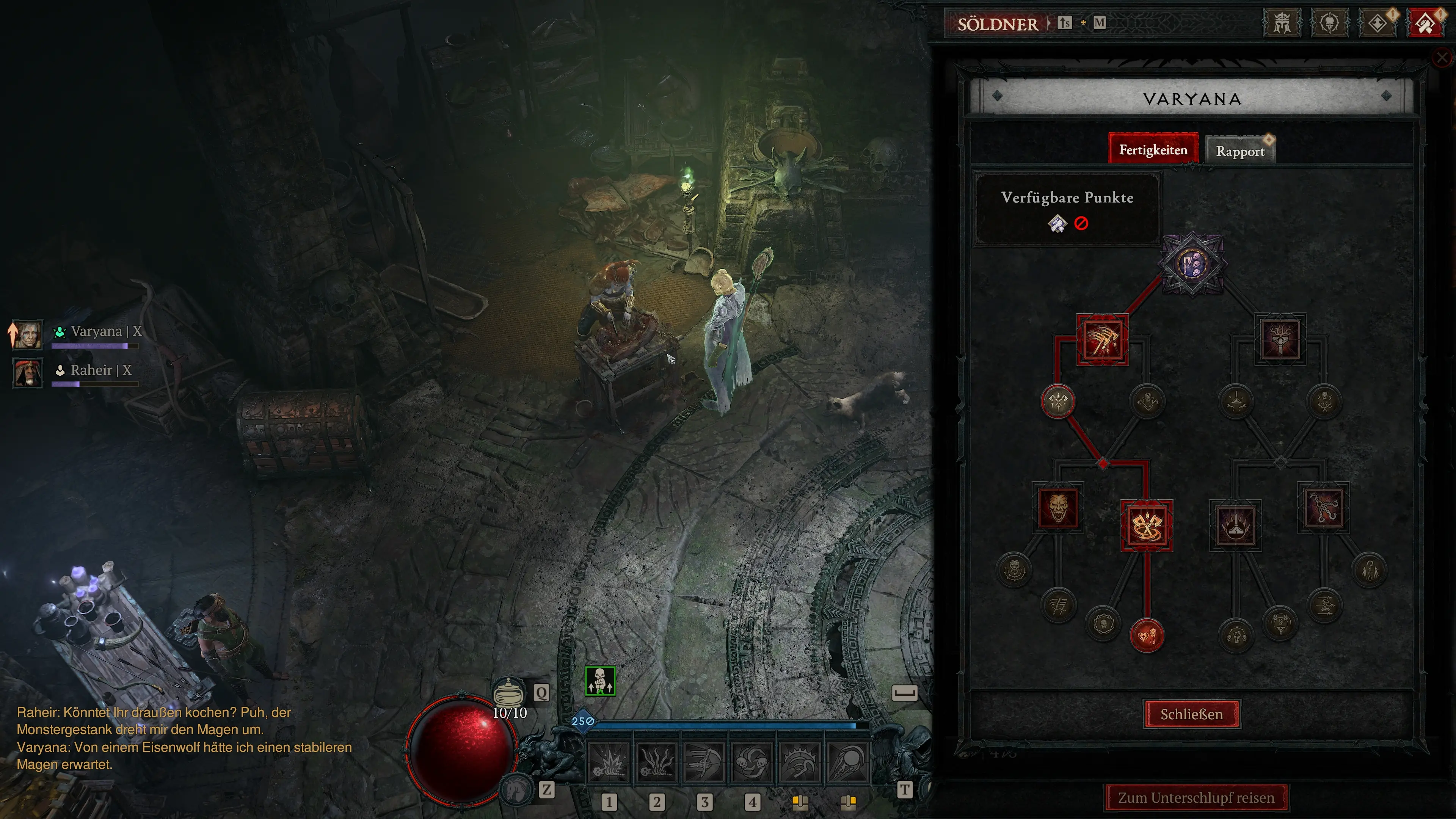 Diablo 4: Auswahl der Söldner-Fähigkeiten für den Golem Necro Build