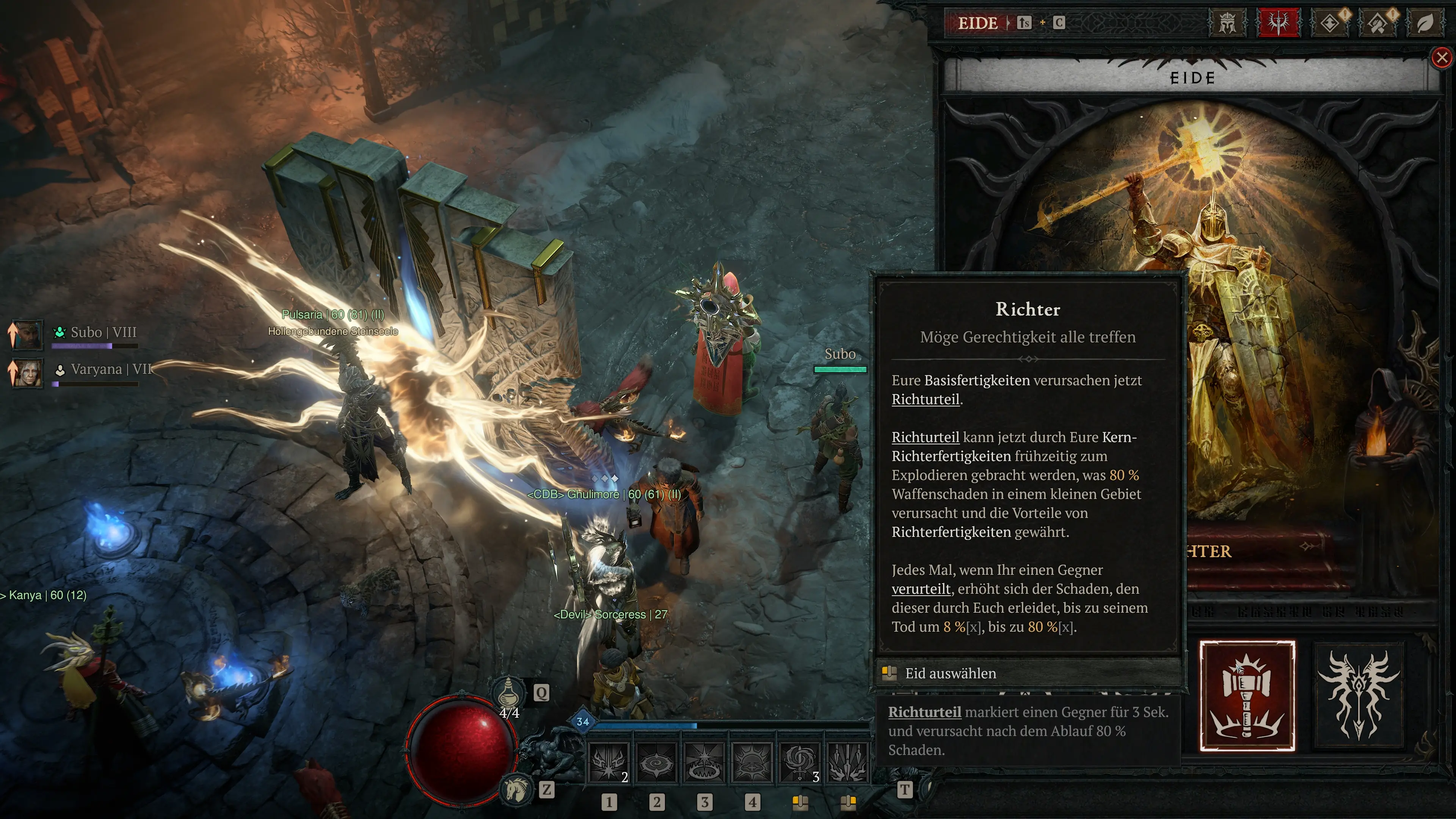 Diablo 4: Der beste Eid für den Judgement Paladin Build in Season 11