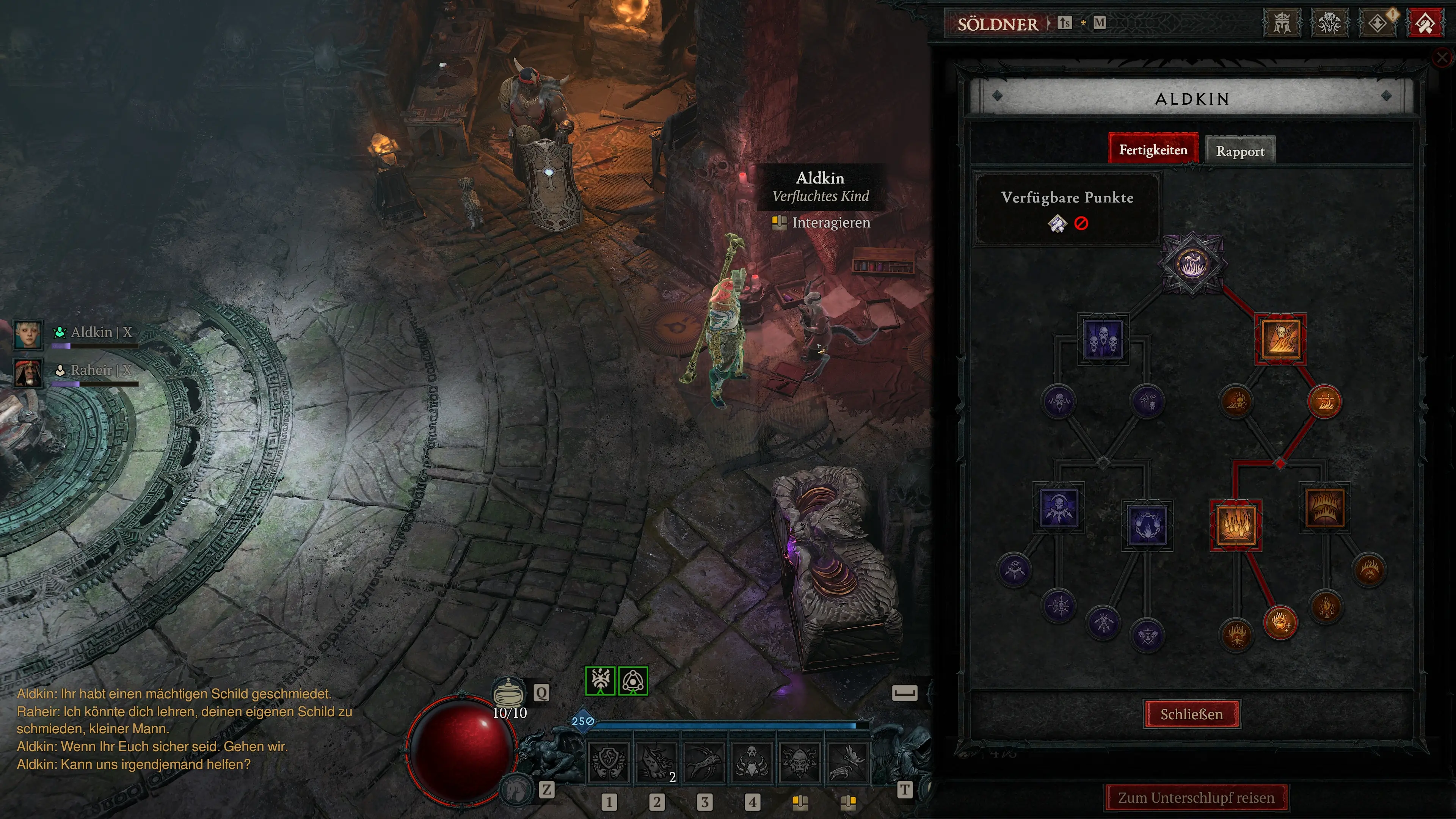 Diablo 4: Auswahl der Söldner-Fähigkeiten für den Lacerate Druid Build