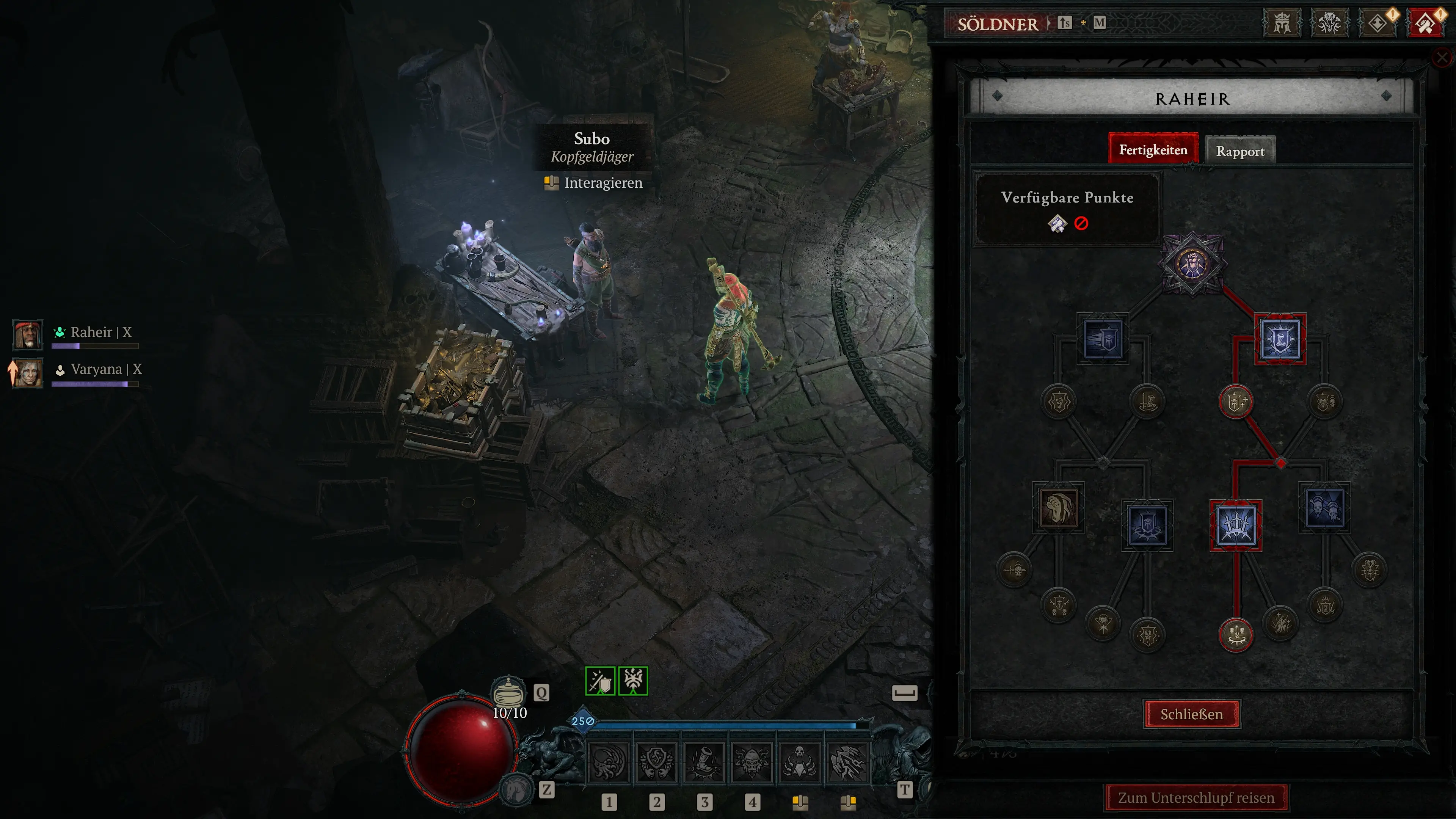 Diablo 4: Auswahl der Söldner-Fähigkeiten für den Lunging Strike Barbarian Build