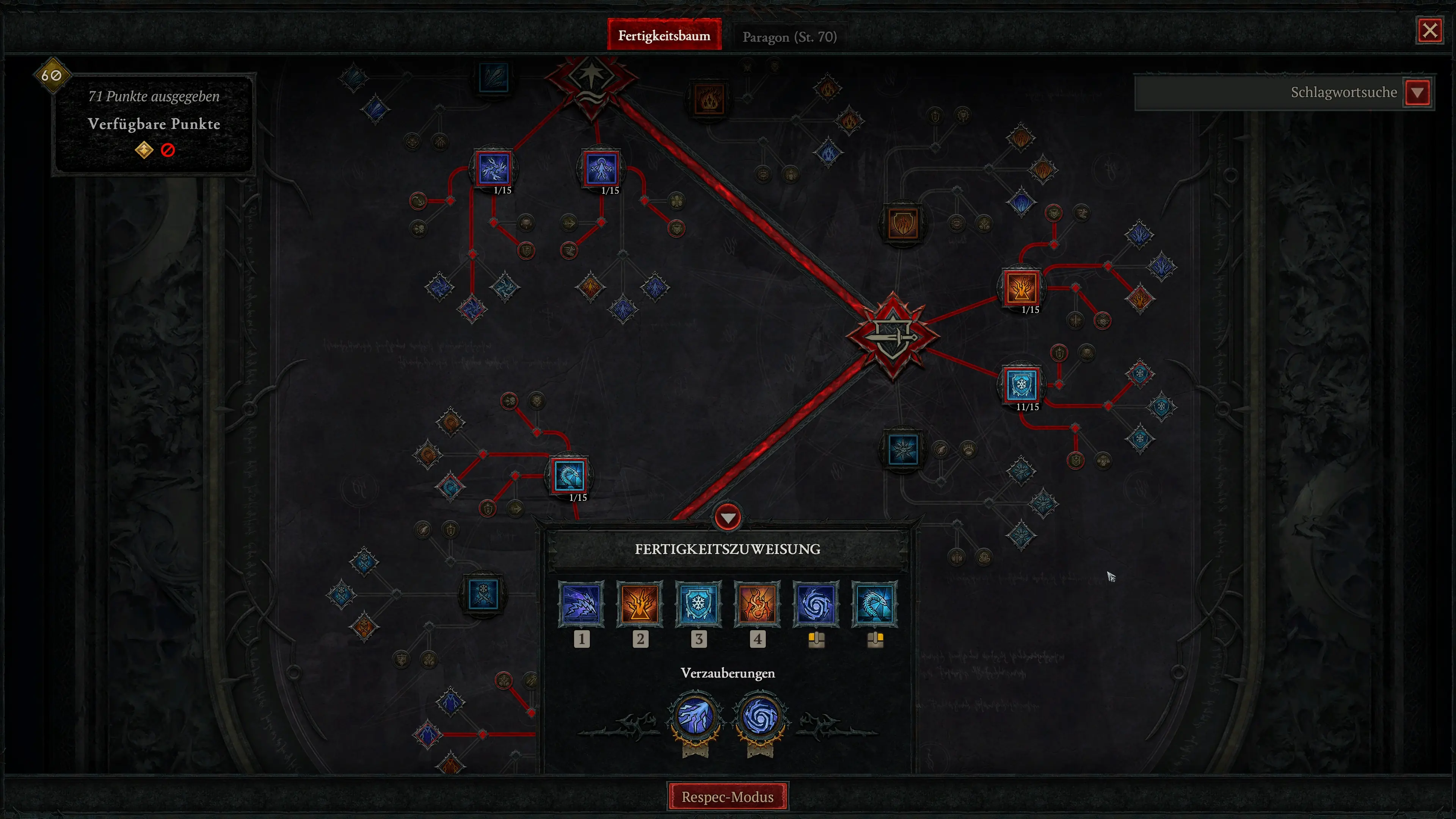 Kugelblitz Skillung für den Zauberer in Season 13 von Diablo 4