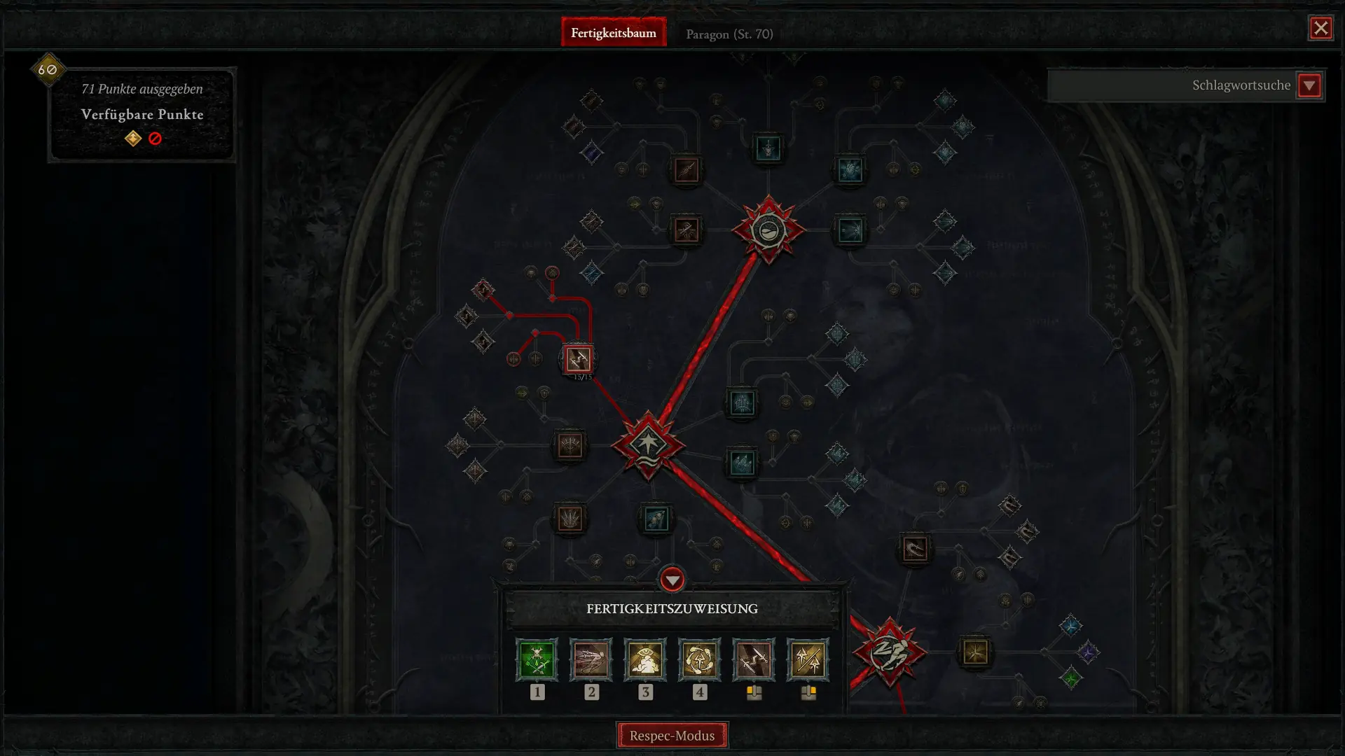Schraubklingen Skillung für den Jäger in Season 14 von Diablo 4