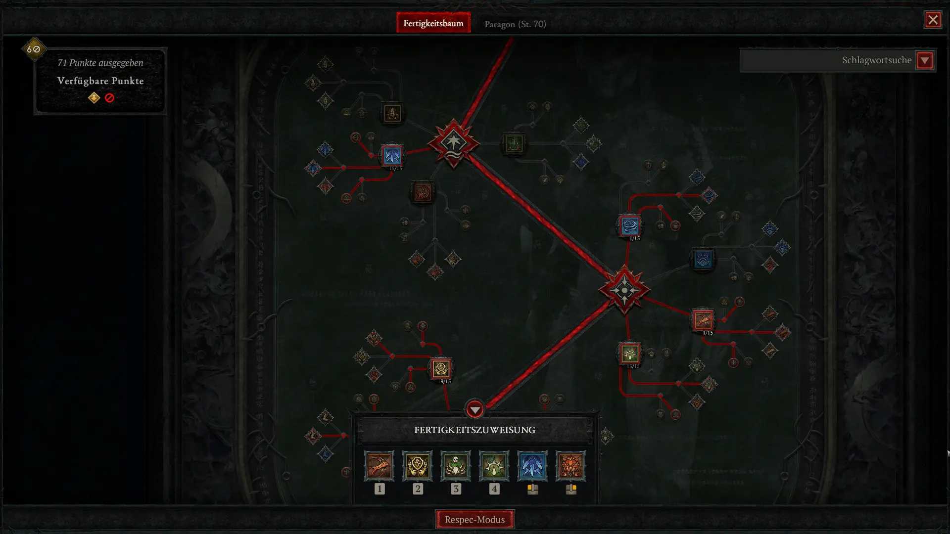 Stachelsalve Skillung für den Geistgeborenen in Season 14 von Diablo 4