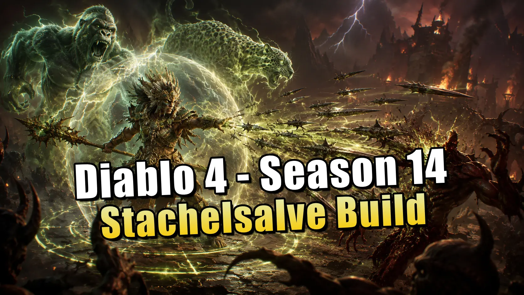 Diablo 4 Season 14: Stachelsalve Build für den Geistgeborenen