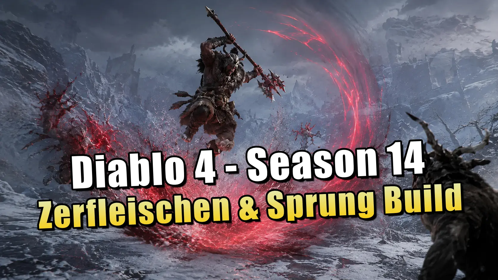 Diablo 4 Season 14: Zerfleischen & Sprung Build für den Barbaren