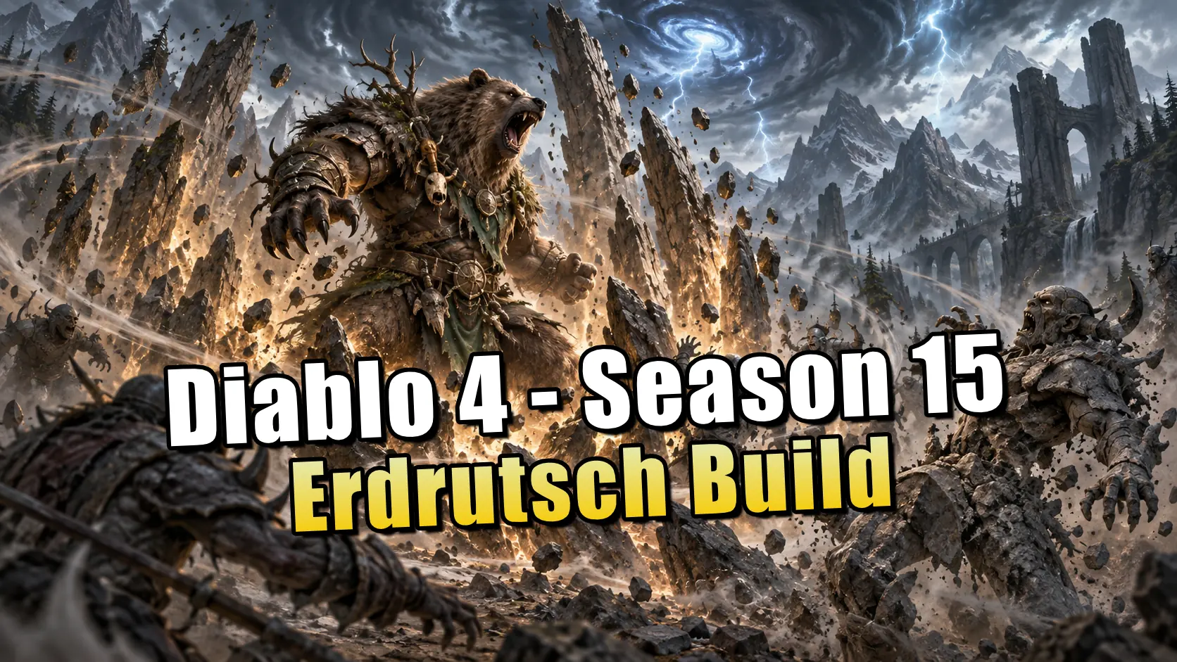 Diablo 4 Season 15: Erdrutsch Build für den Druiden