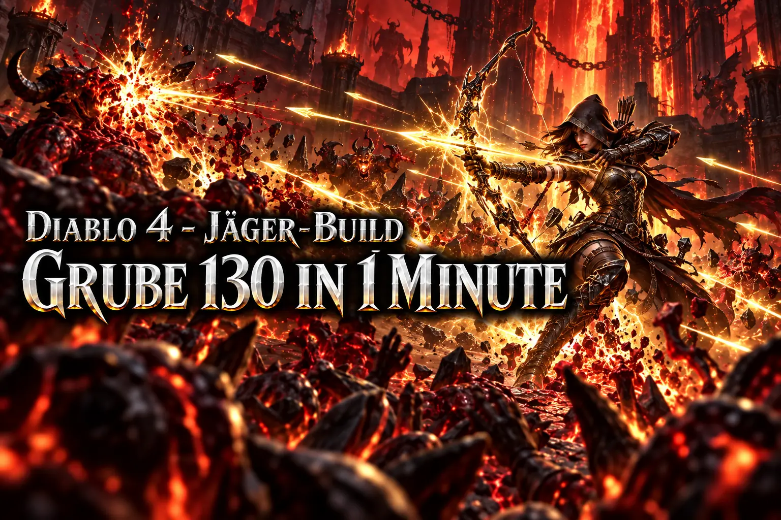 Diablo 4 Season 15: Ein-Tasten-Pfeilhagel-Build für den Jäger