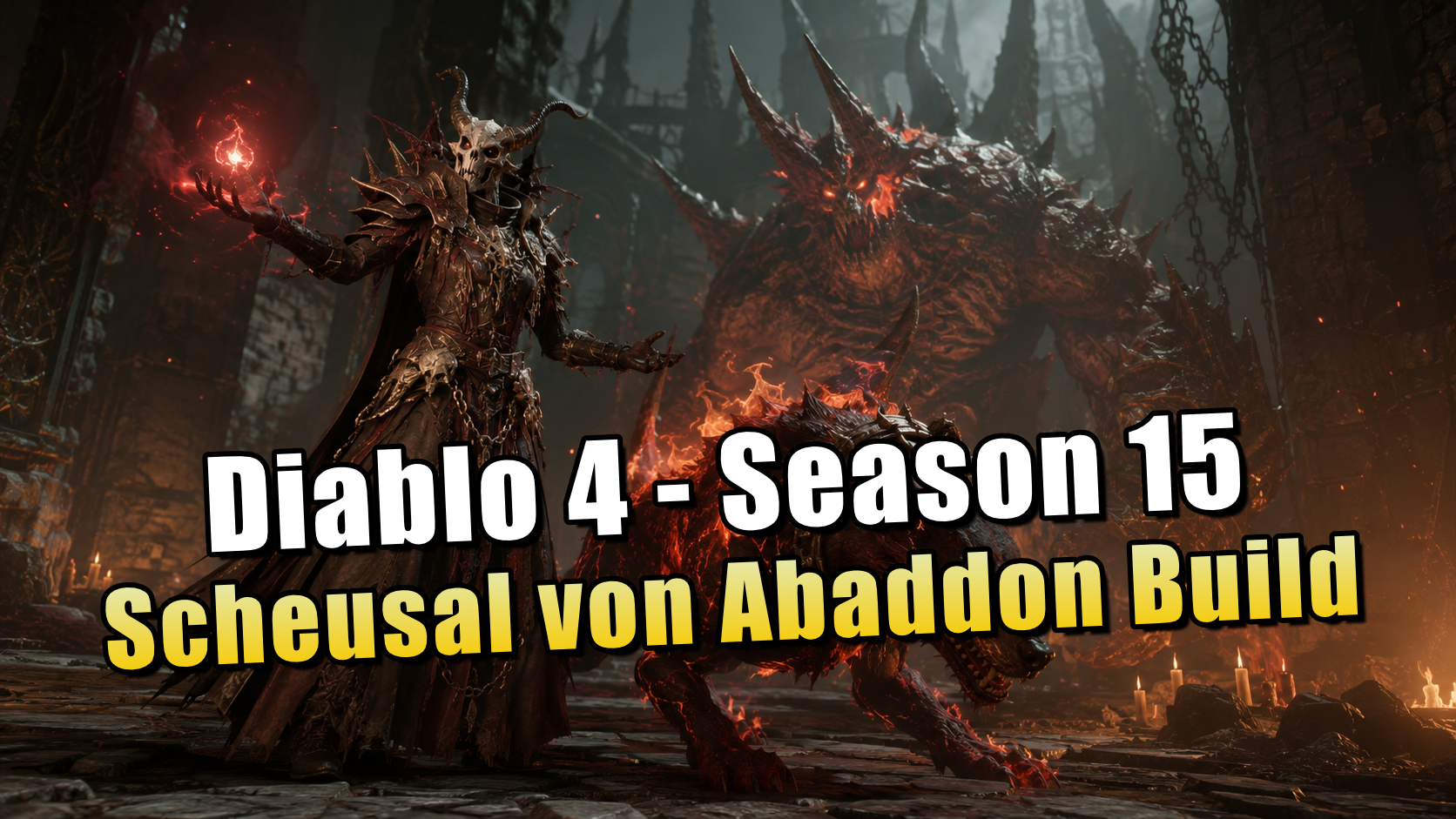 Diablo 4 Season 15: Scheusal von Abaddon Build – Speedfarm-Skillung mit nur einer Taste