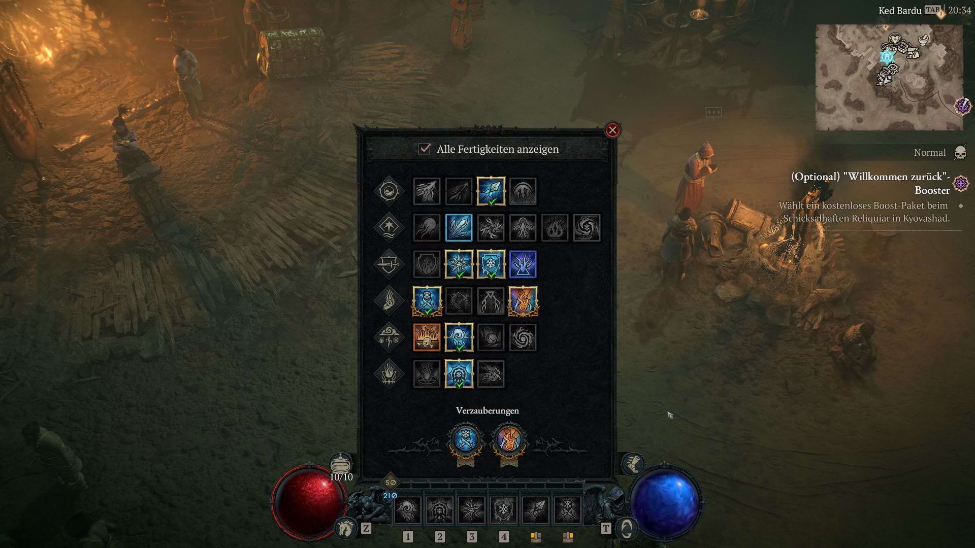 Diablo 4: Verzauberungen für den Blizzard Sorcerer Build