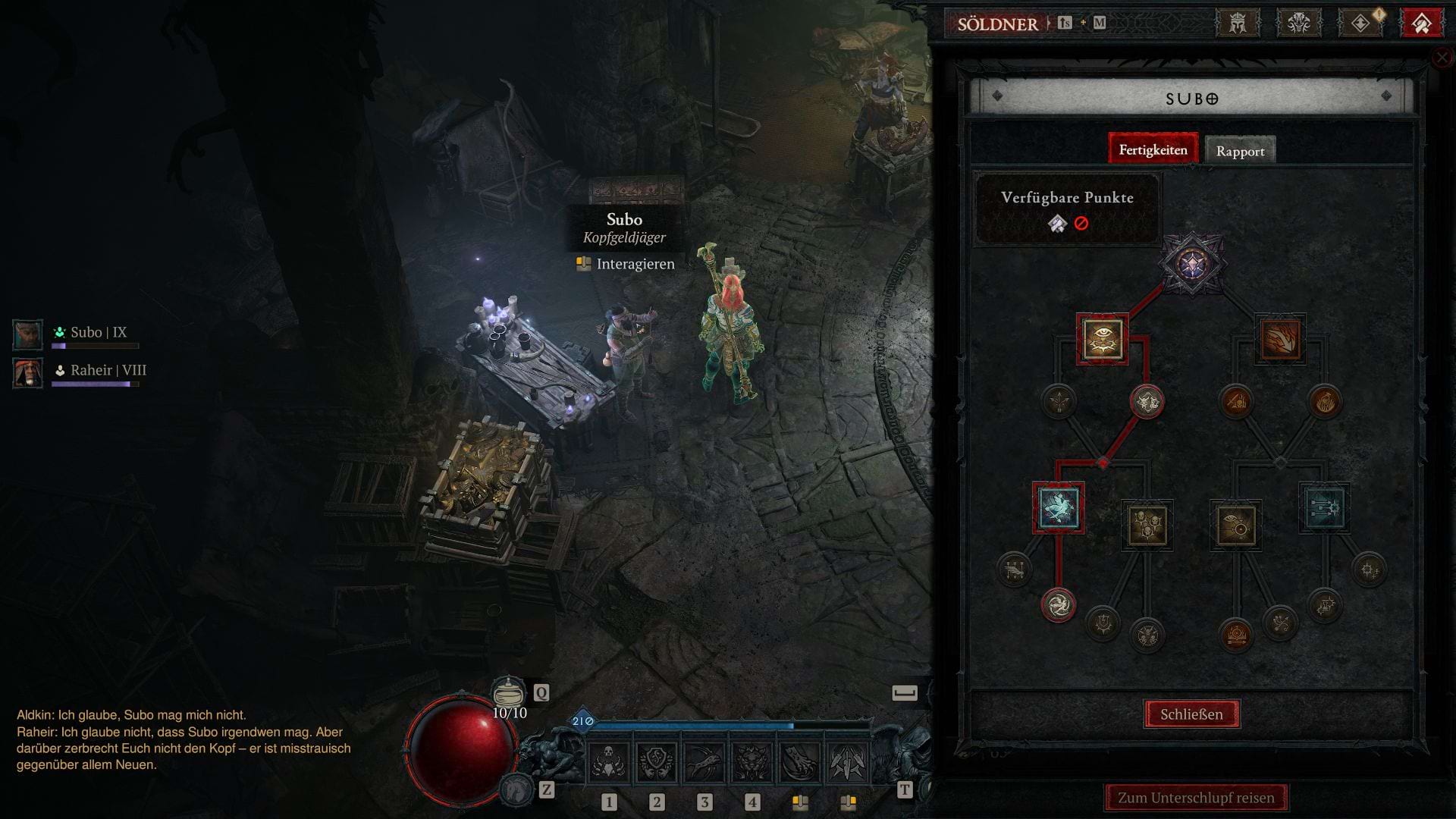 Diablo 4: Auswahl der Söldner-Fähigkeiten für den Death Trap Rogue Build
