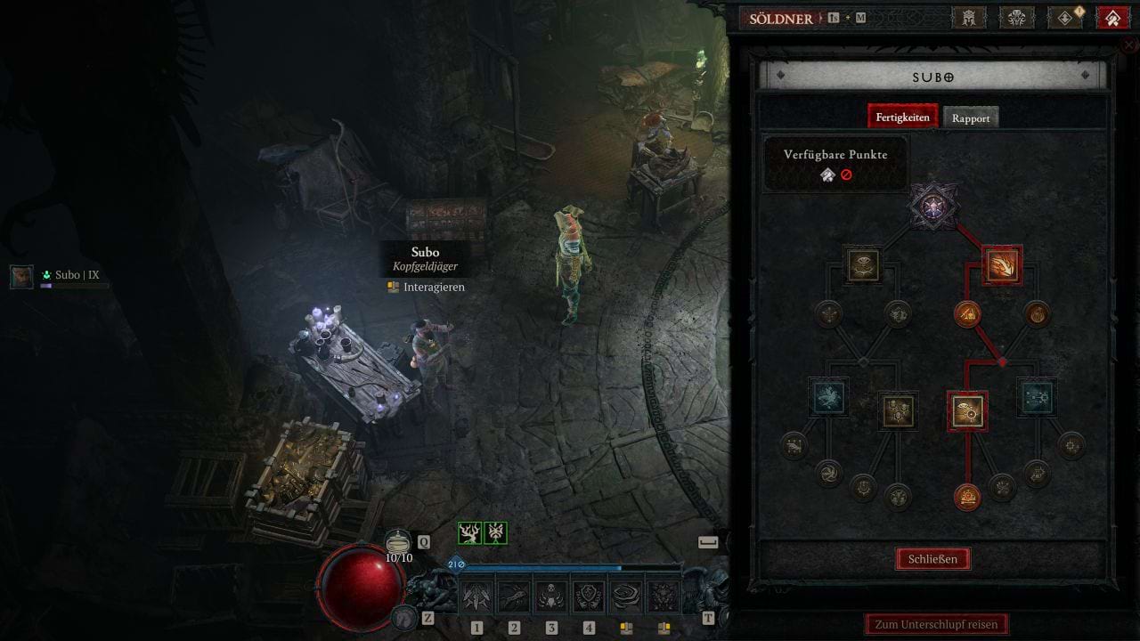 Diablo 4: Auswahl der Söldner-Fähigkeiten für den Firestorm Ballerina Sorc Build