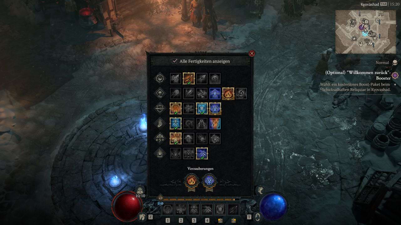 Diablo 4: Verzauberungen für den Firestorm Ballerina Sorc Build