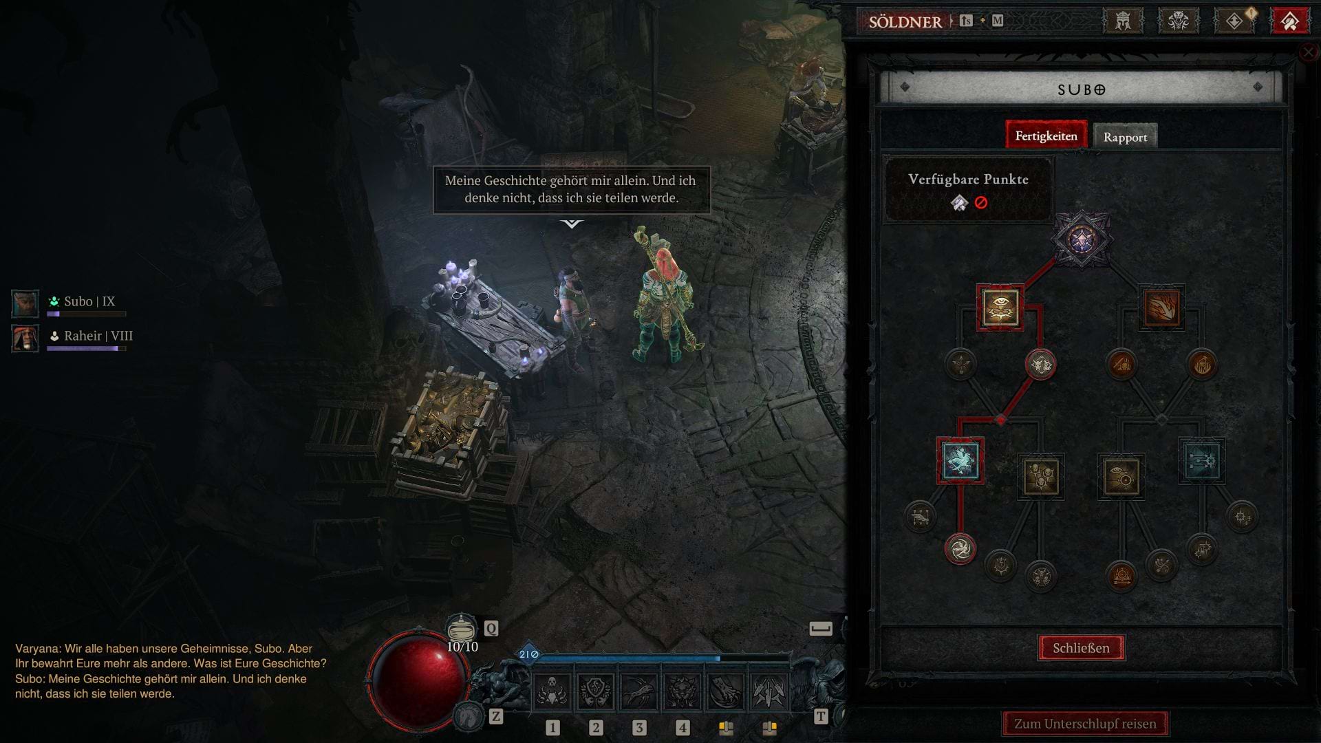 Diablo 4: Auswahl der Söldner-Fähigkeiten für den Mighty Throw Barbarian Build
