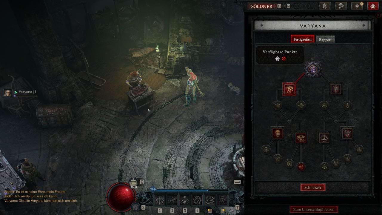 Diablo 4: Auswahl der Söldner-Fähigkeiten für den Petrify Druid Build