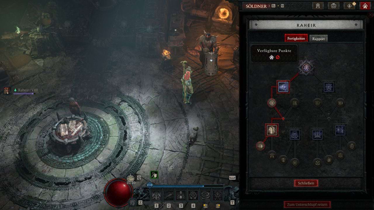 Diablo 4: Auswahl der Söldner-Fähigkeiten für den Rain of Fire Rogue Build