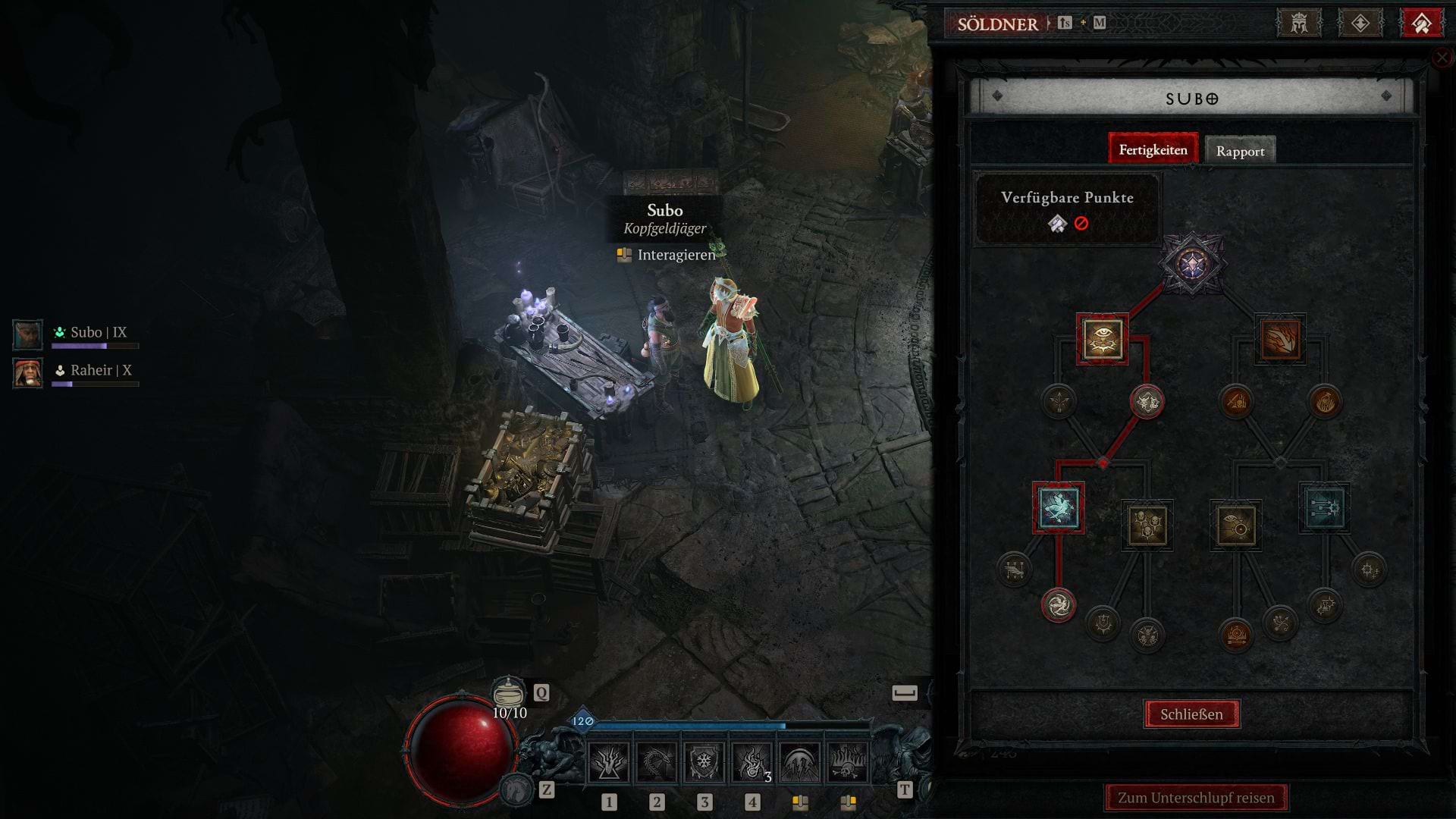 Diablo 4: Auswahl der Söldner-Fähigkeiten für den Rapid Fire Rogue Build