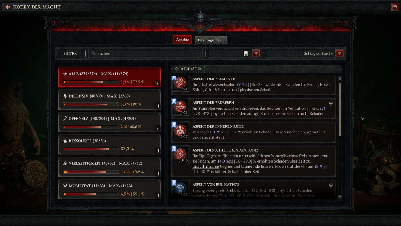 Diablo 4: Aspekte für den Spin2Win Fire Barbarian Build