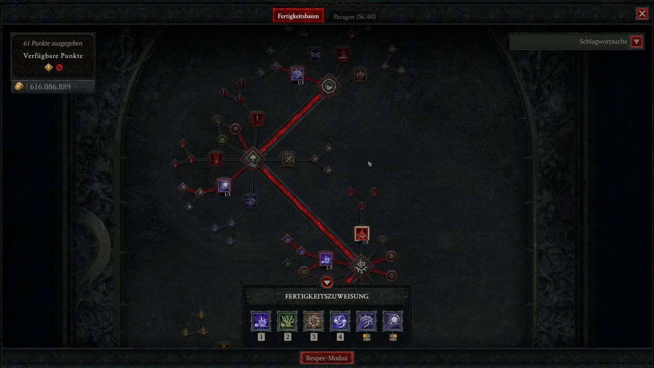 Corruption Necro Skillung für den Totenbeschwörer in Diablo 4