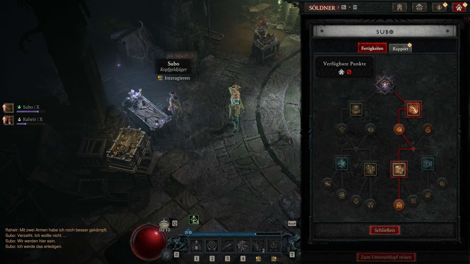 Diablo 4: Auswahl der Söldner-Fähigkeiten für den Hydra Sorcerer Build