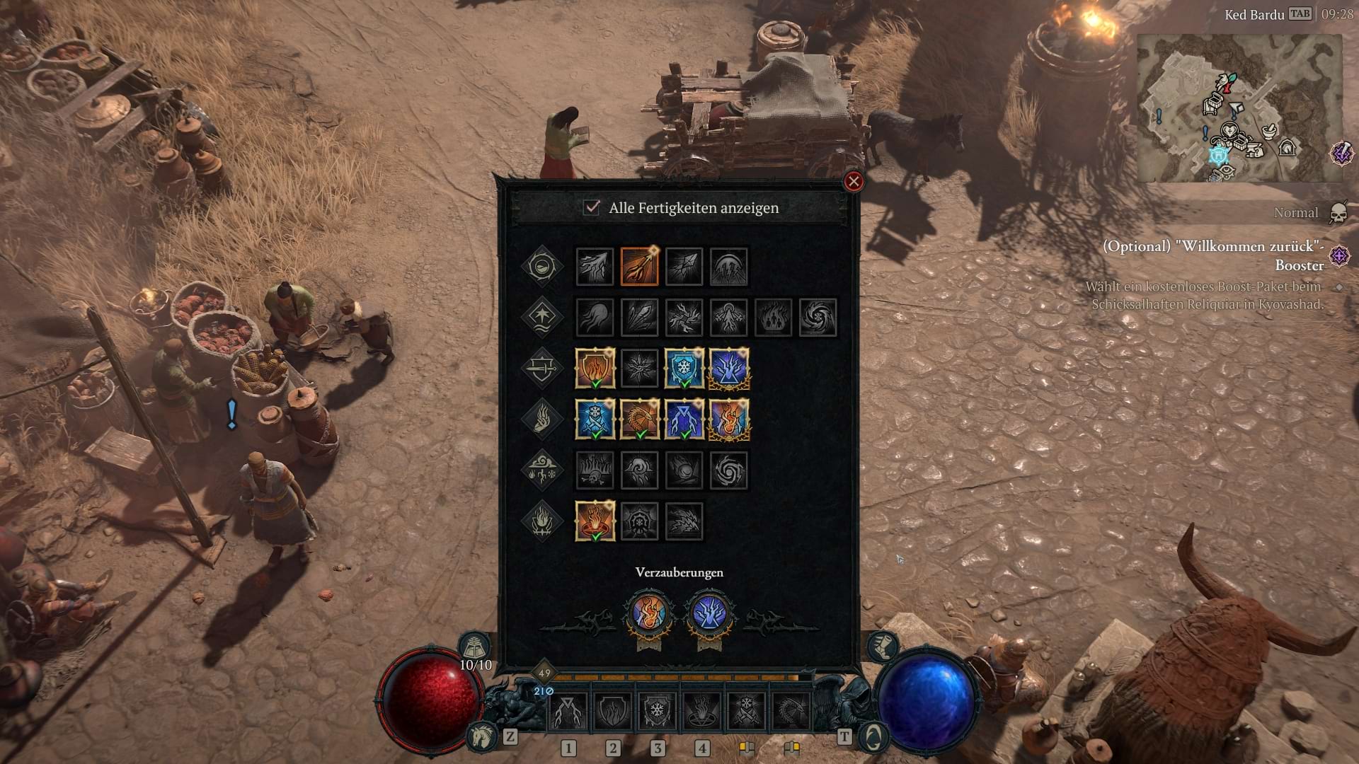 Diablo 4: Verzauberungen für den Hydra Sorcerer Build