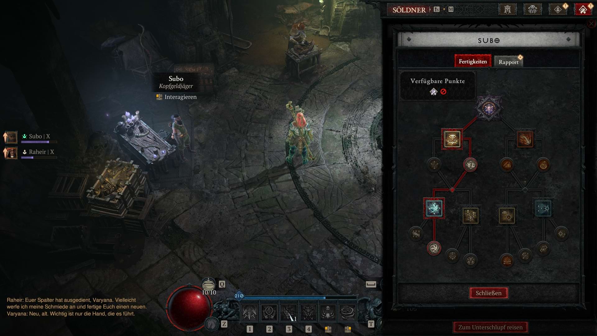 Diablo 4: Auswahl der Söldner-Fähigkeiten für den Whirlwind Pet Twister Build