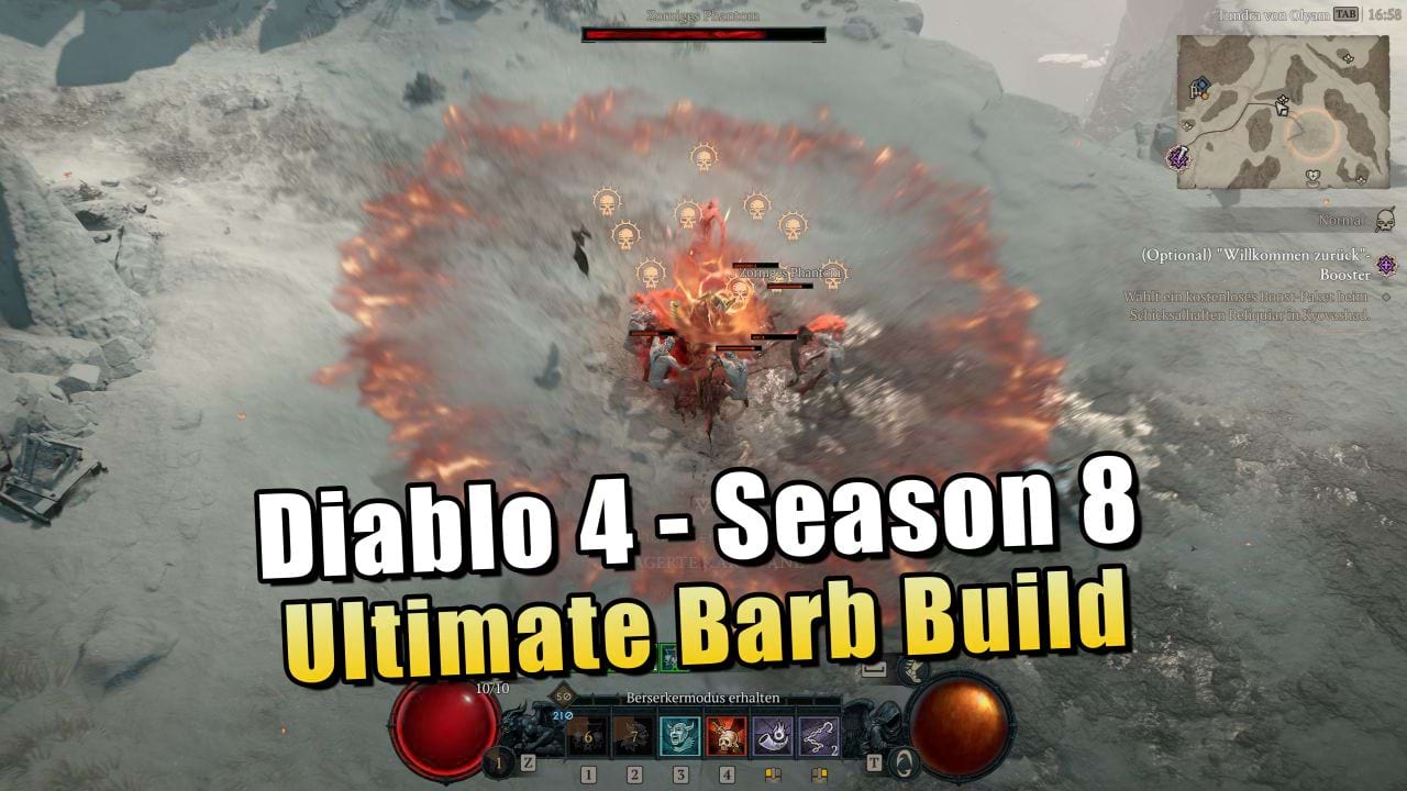 Diablo 4 Season 8: Robs Ultimate Barb Build