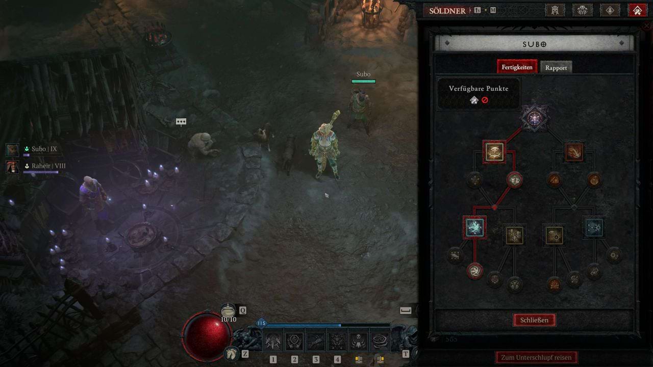Diablo 4: Auswahl der Söldner-Fähigkeiten für den Robs Ultimate Barb Build