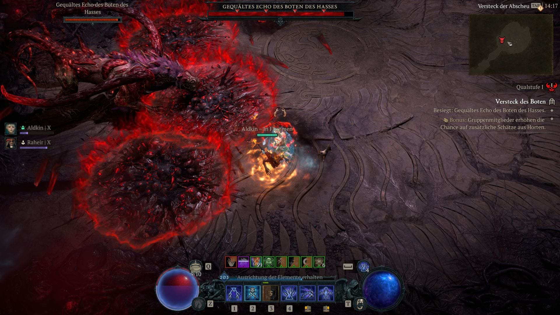 Diablo 4: Boss Kampf gegen den Boten des Hasses