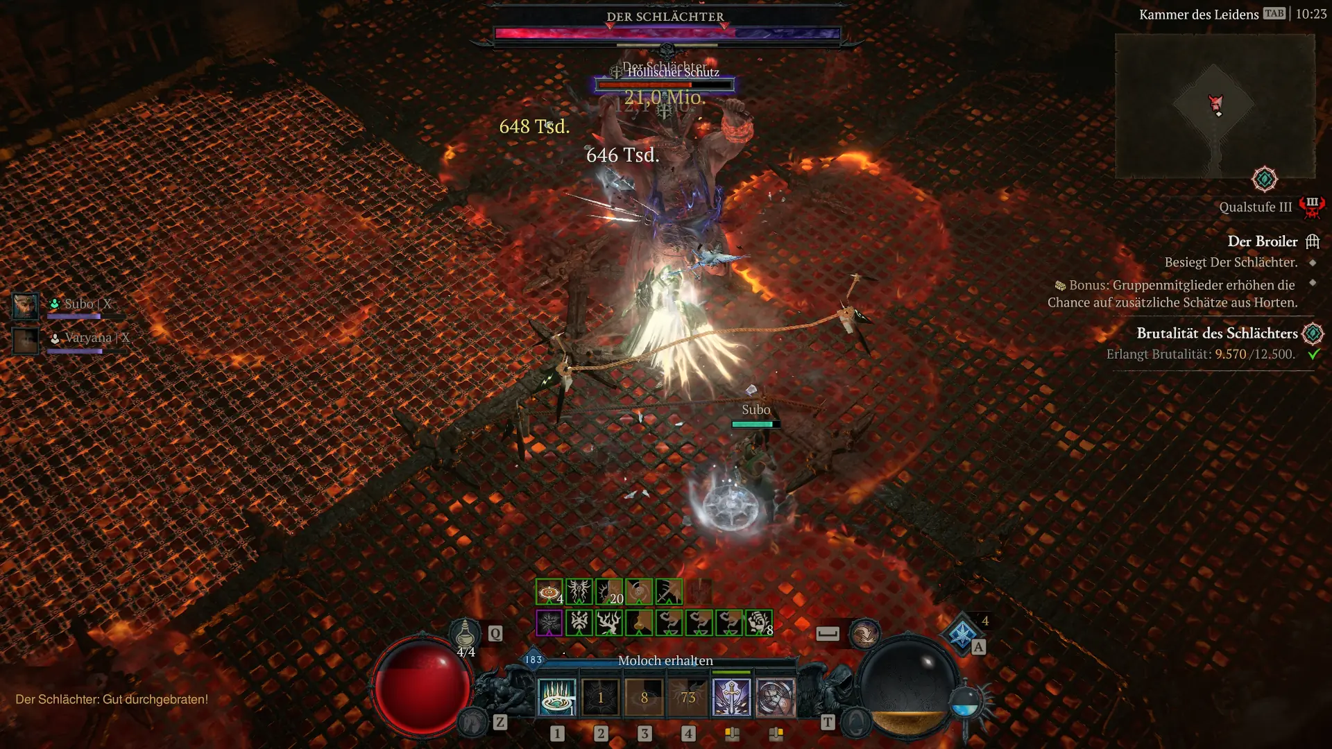 Schlächter - Unterschlupf-Boss in Diablo 4