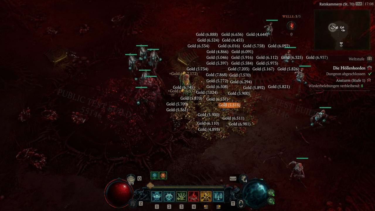 Belohnungen bei der Höllenhorde in Diablo 4