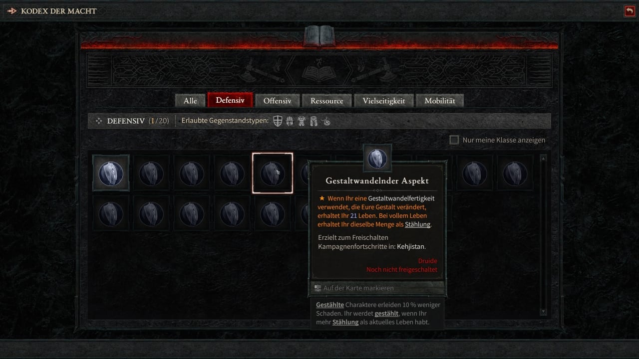 Diablo 4 Kodex der Macht