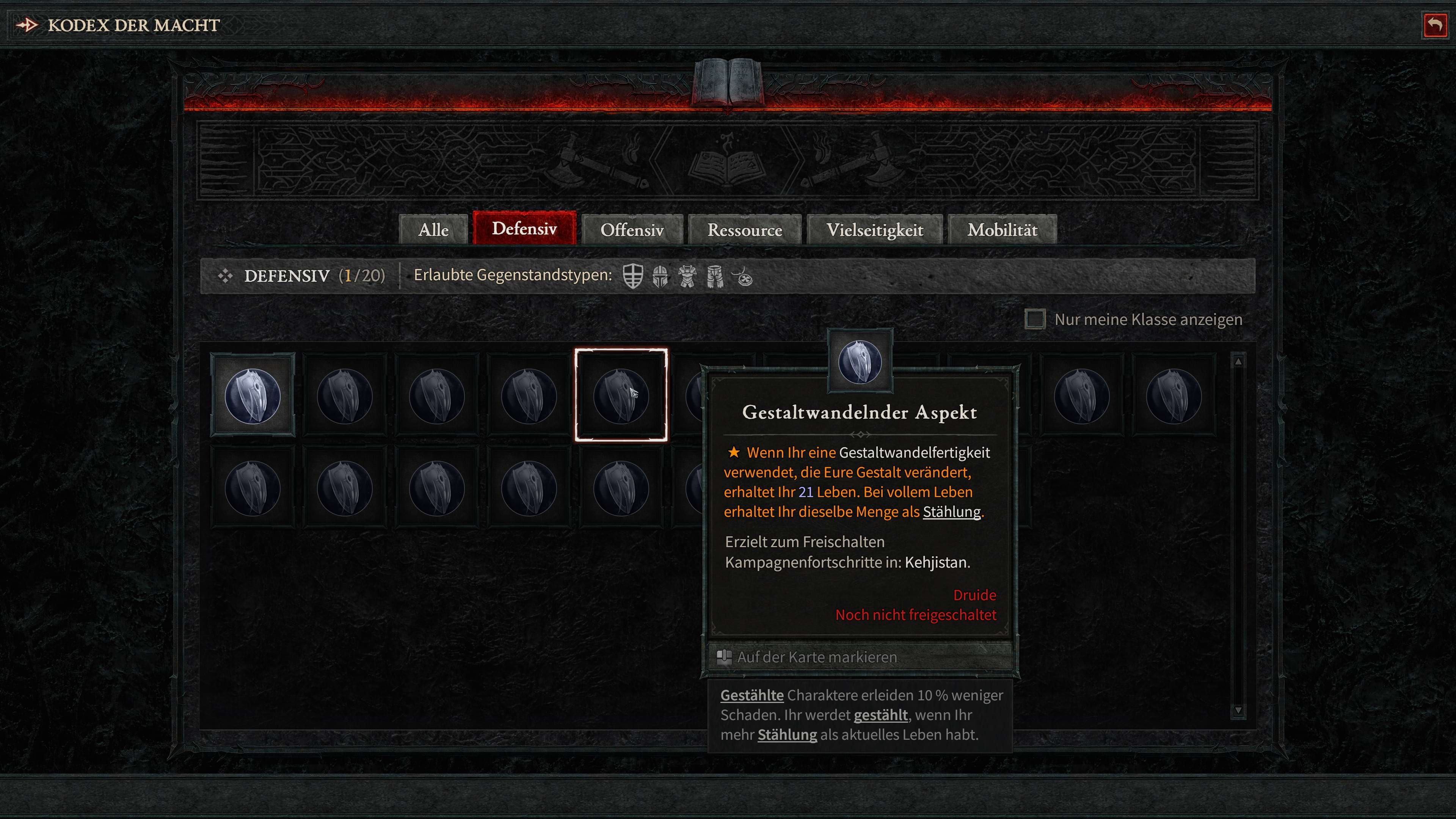 Diablo 4 Kodex der Macht Guide & alle Legendäre Aspekte