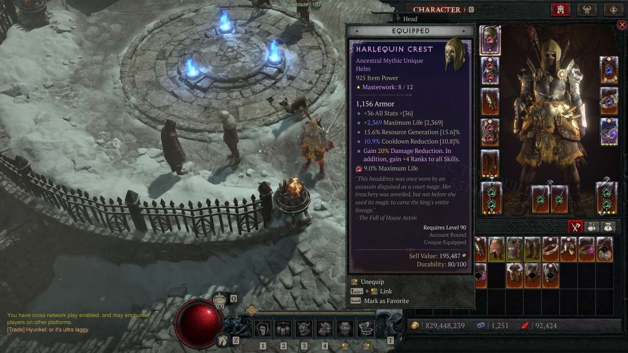 Mysthische Gegenstände in Diablo 4